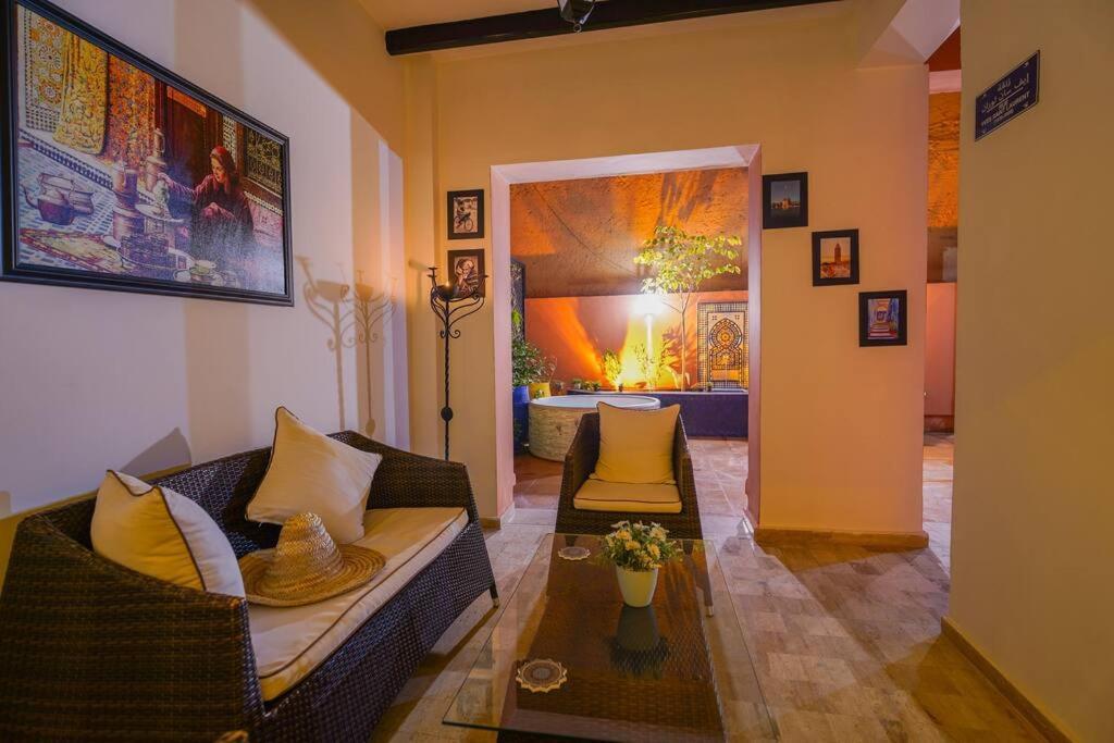 Ferienwohnung Darsublime Au Coeur De Marrakech Jacuzzi Prive Marrakesch Exterior foto