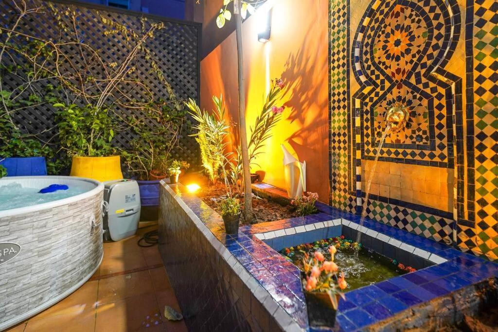 Ferienwohnung Darsublime Au Coeur De Marrakech Jacuzzi Prive Marrakesch Exterior foto